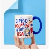 Taza de la serie «Vacaciones en EE. UU.» de Dimoo