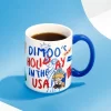 Taza de la serie «Vacaciones en EE. UU.» de Dimoo