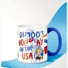 Taza de la serie «Vacaciones en EE. UU.» de Dimoo